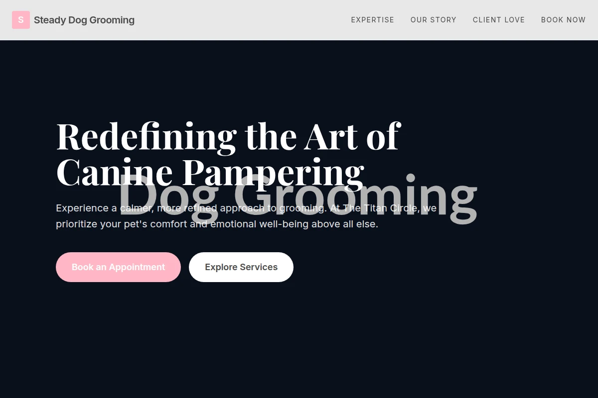 Steady Dog Grooming
